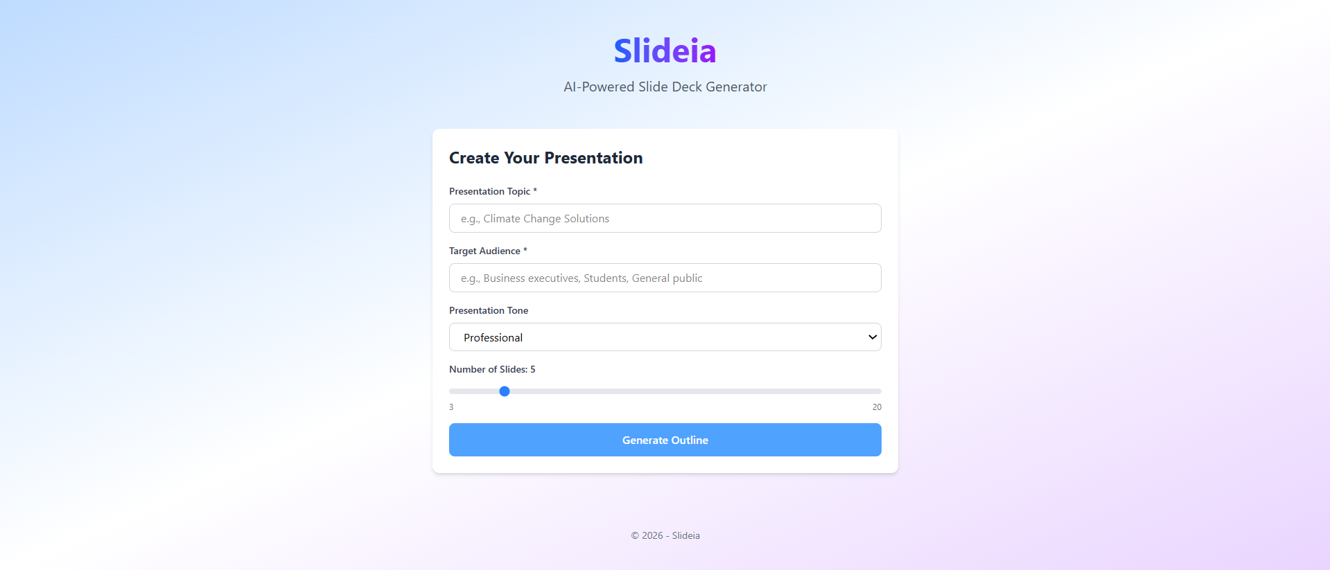 Slideia Preview